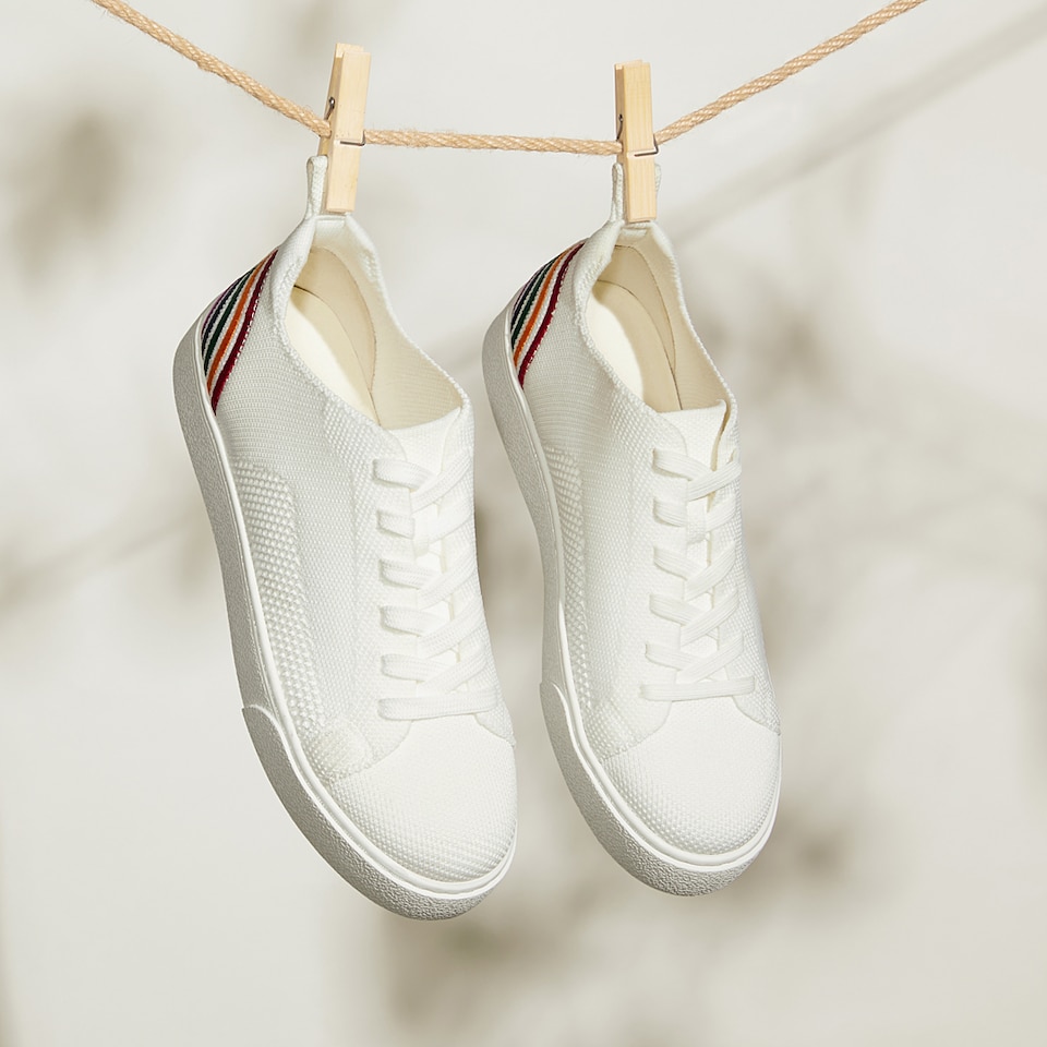 Kama Lace-up Sneakers in Rainbow 1 | Women's Sustainable, Washable and Stylish Shoes | VIVAIA