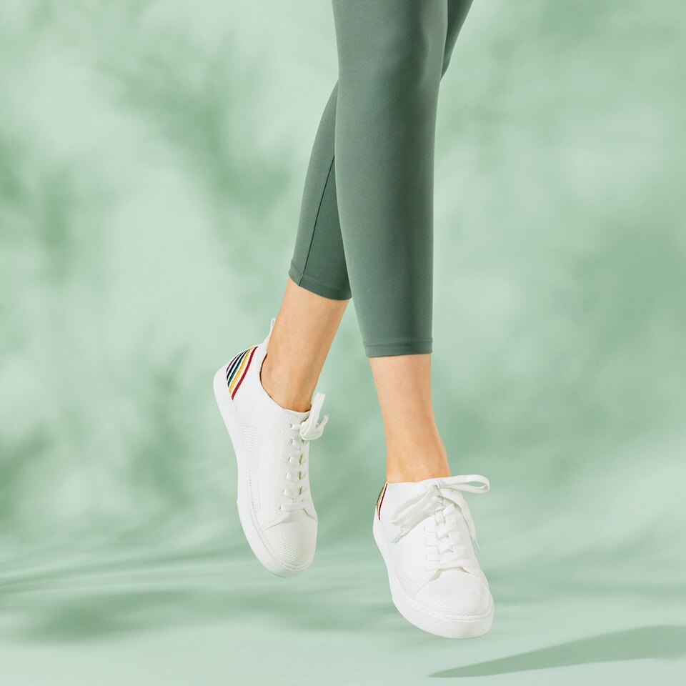 Kama Lace-up Sneakers in Rainbow 1 | Women's Sustainable, Washable and Stylish Shoes | VIVAIA