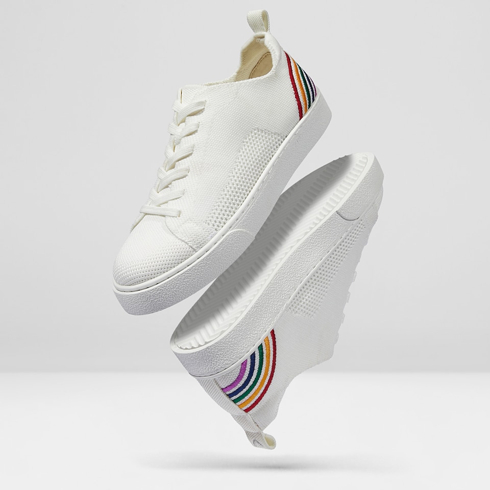 Kama Lace-up Sneakers in Rainbow 1 | Women's Sustainable, Washable and Stylish Shoes | VIVAIA