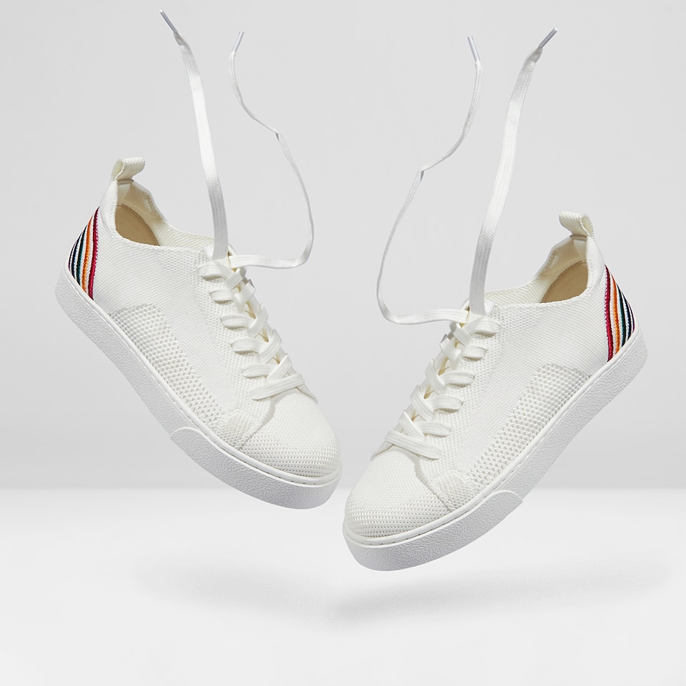 Kama Lace-up Sneakers in Rainbow 1 | Women's Sustainable, Washable and Stylish Shoes | VIVAIA