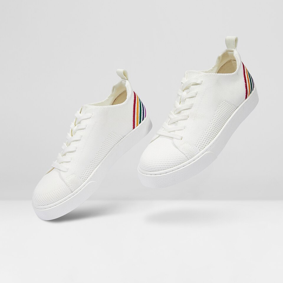 Kama Lace-up Sneakers in Rainbow 1 | Women's Sustainable, Washable and Stylish Shoes | VIVAIA