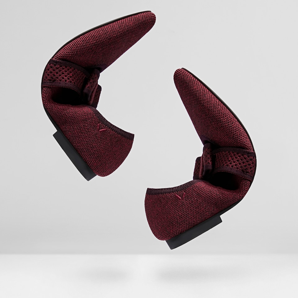 Daphne Pointy Mary Jane Flats in Garnet Red | Women's Sustainable, Washable and Stylish Shoes | VIVAIA