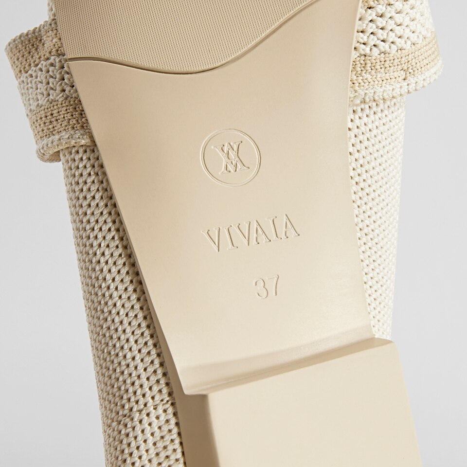 Daphne Pointy Mary Jane Flats in Cream Ivory | Women's Sustainable, Washable and Stylish Shoes | VIVAIA