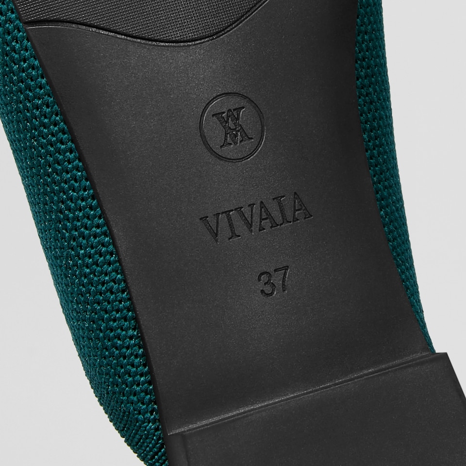 Molly Pointed-Toe Bow Mules in Sacramento Green - Women's Sustainable and Stylish Shoes | Vivaia