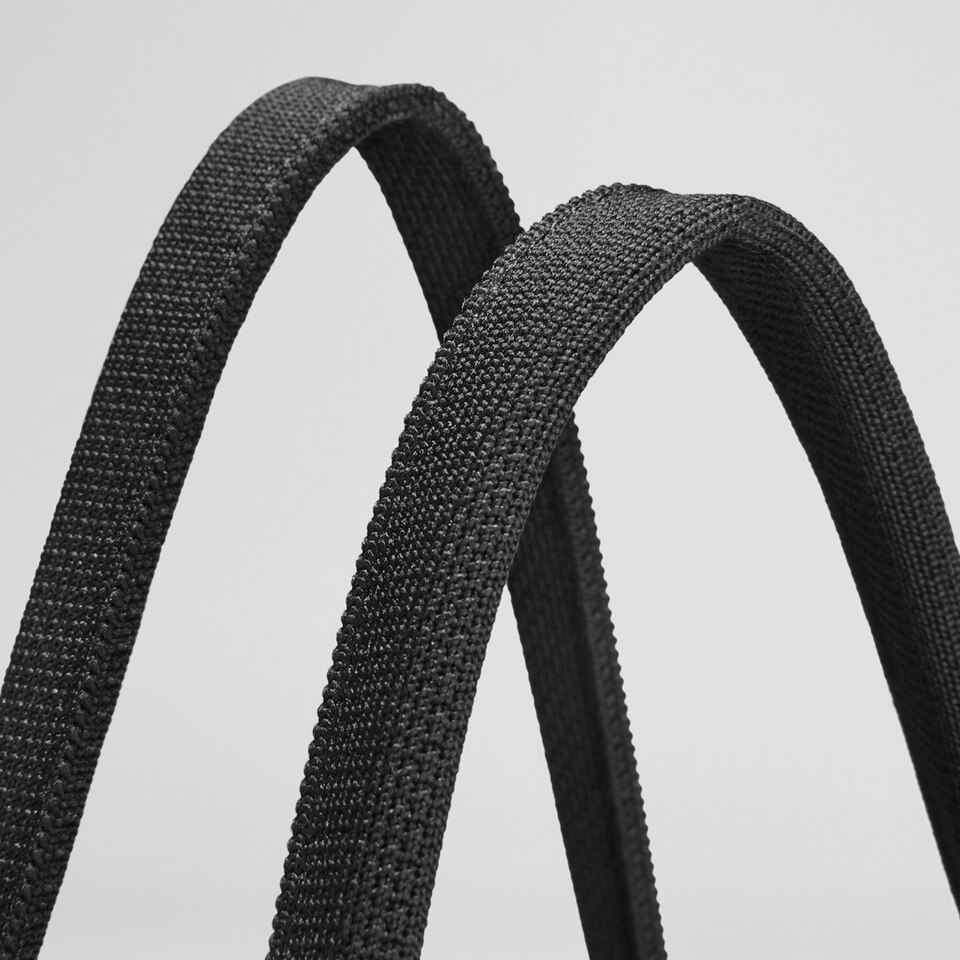 Charly Tote Bag in Black-Women's Sustainable, Washable Knitbags | VIVAIA