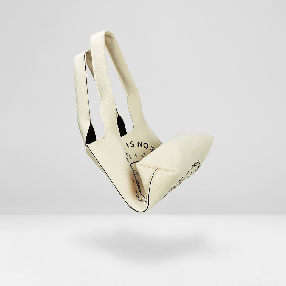 Yoki Tote Bag in Planet Earth - Women's Sustainable, Washable and Stylish Knitbags | Vivaia