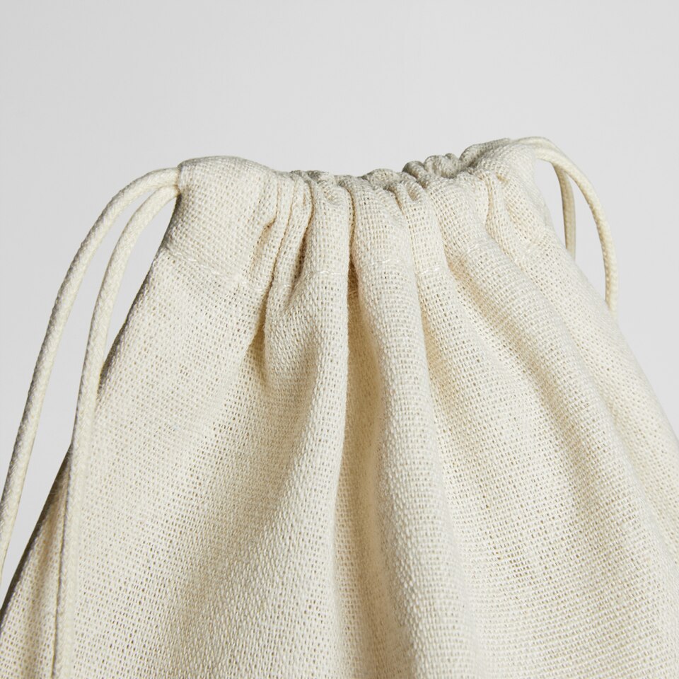 Canva Storage Bag in Ocean Heart - Women's Sustainable, Washable and Stylish Knitbags | Vivaia