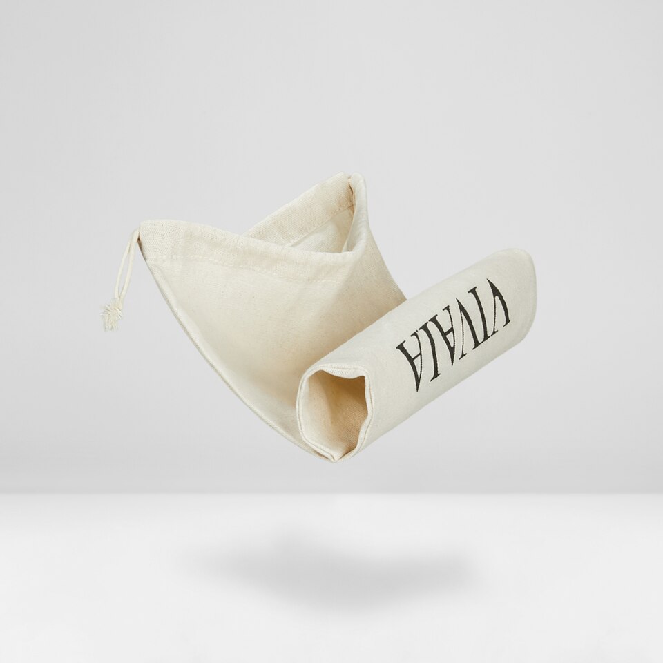 Canva Storage Bag in Ocean Heart - Women's Sustainable, Washable and Stylish Knitbags | Vivaia