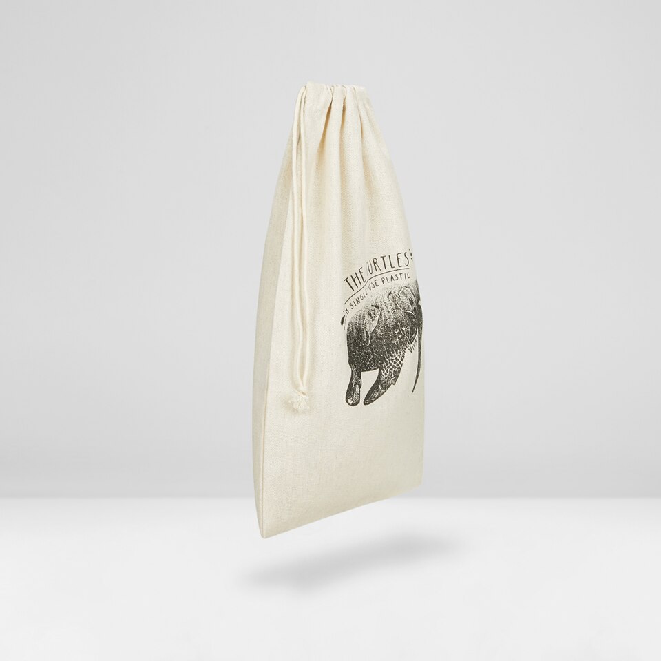 Canva Storage Bag in Sea Turtle - Women's Sustainable, Washable and Stylish Knitbags | Vivaia