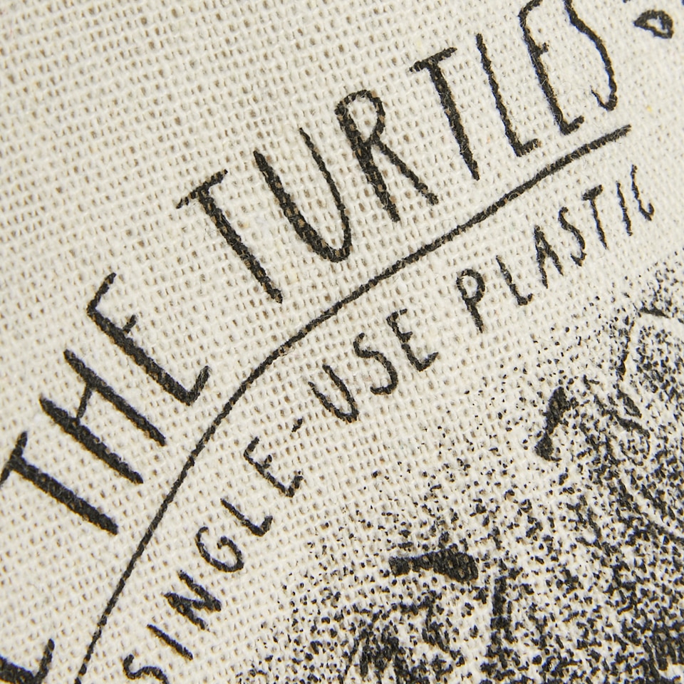 Canva Storage Bag in Sea Turtle - Women's Sustainable, Washable and Stylish Knitbags | Vivaia