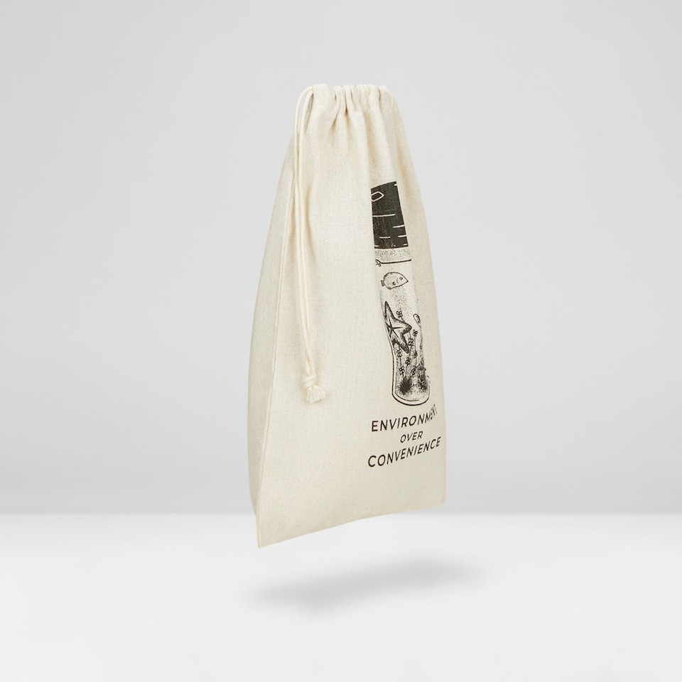 Canva Storage Bag in Nature Cup-Sustainable, Washable Knitbags | VIVAIA