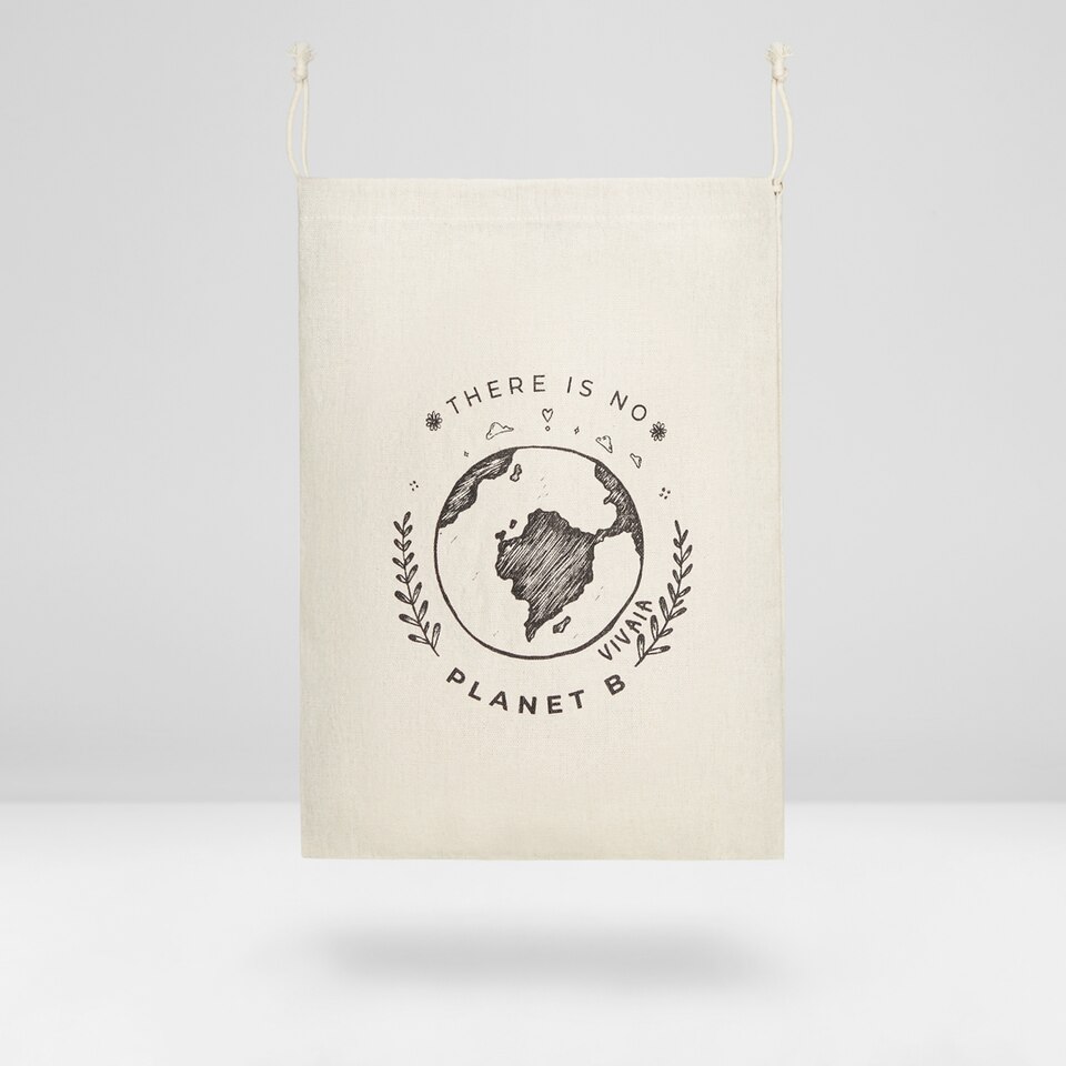 Canva Storage Bag in Planet Earth - Women's Sustainable, Washable and Stylish Knitbags | Vivaia