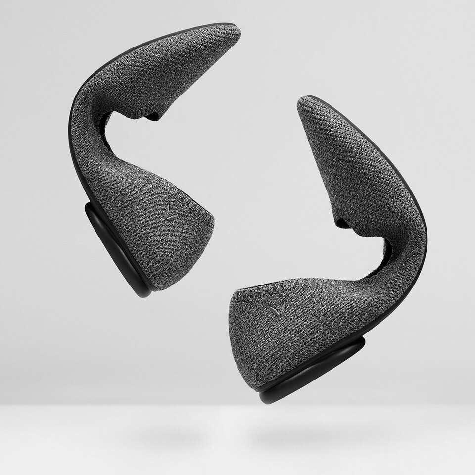 Tamia Round-toe Flats in Rich Grey | Women's Sustainable, Washable and Stylish Shoes | VIVAIA