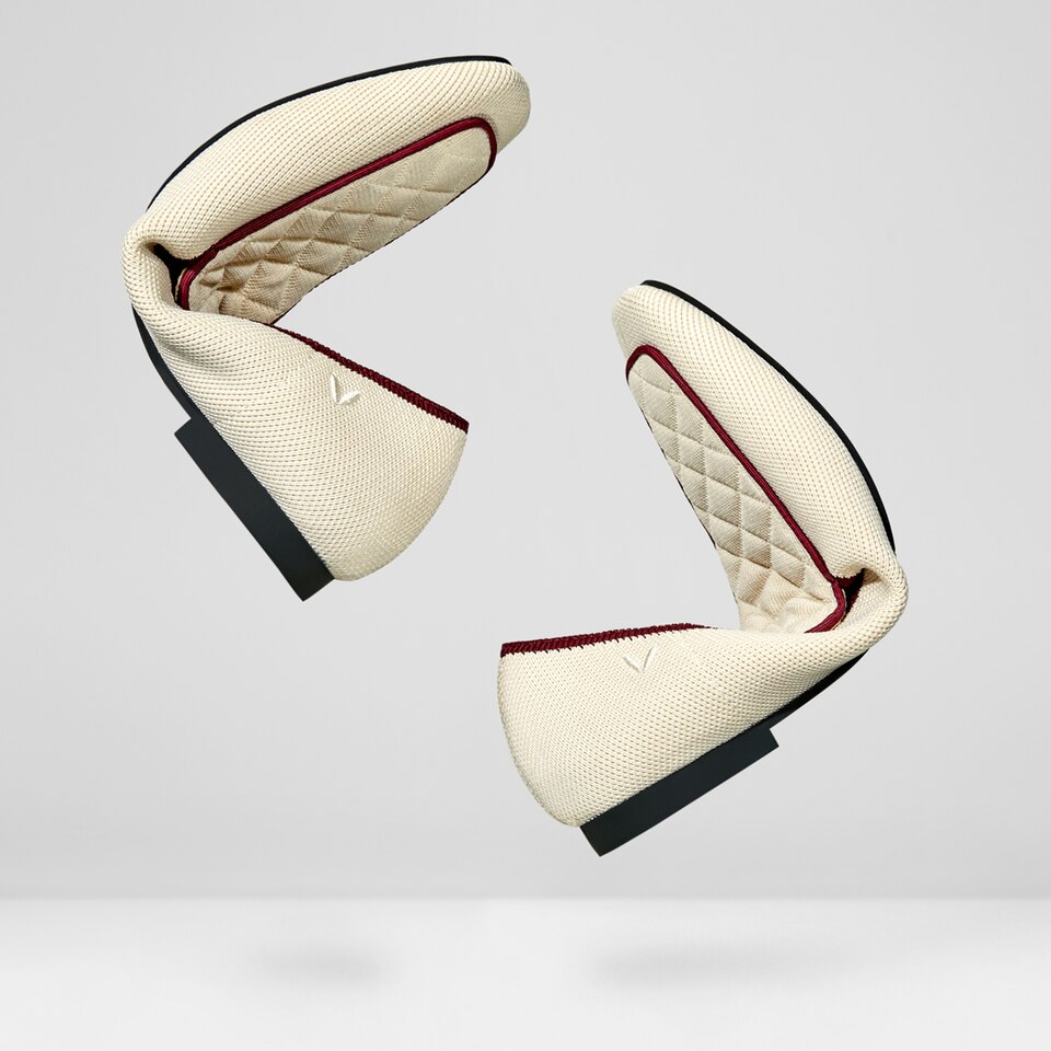 Leona Square-toe Loafers in Cream Ivory | Women's Sustainable, Washable and Stylish Shoes | VIVAIA