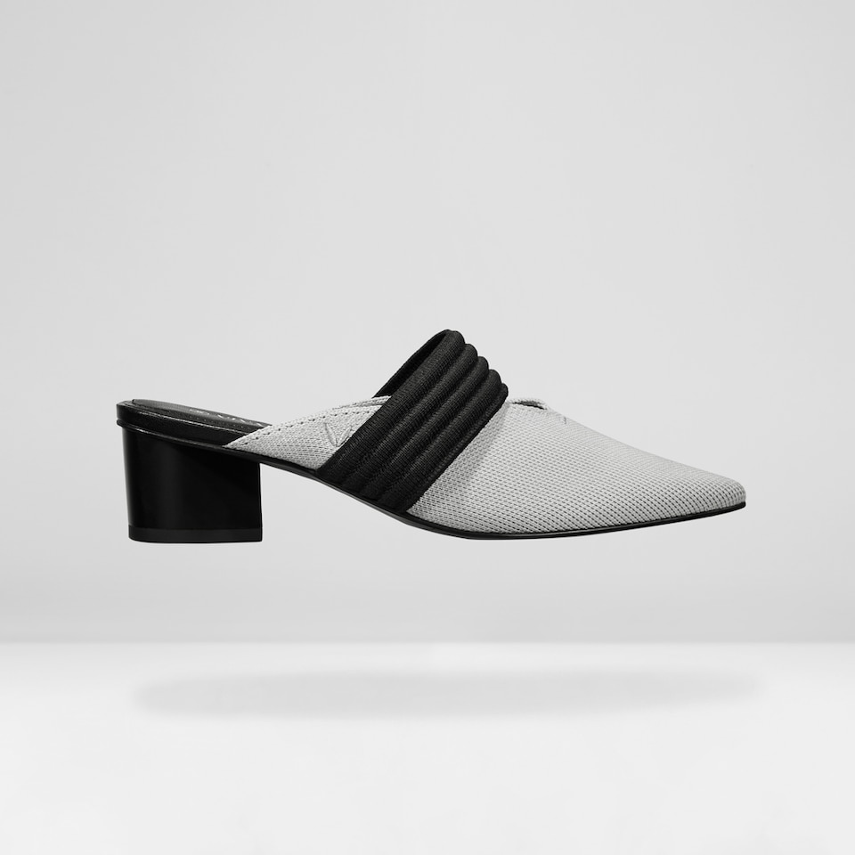 Jolie Pointed-toe Heels in Cloudy Gray | Women's Sustainable and Stylish Shoes | VIVAIA