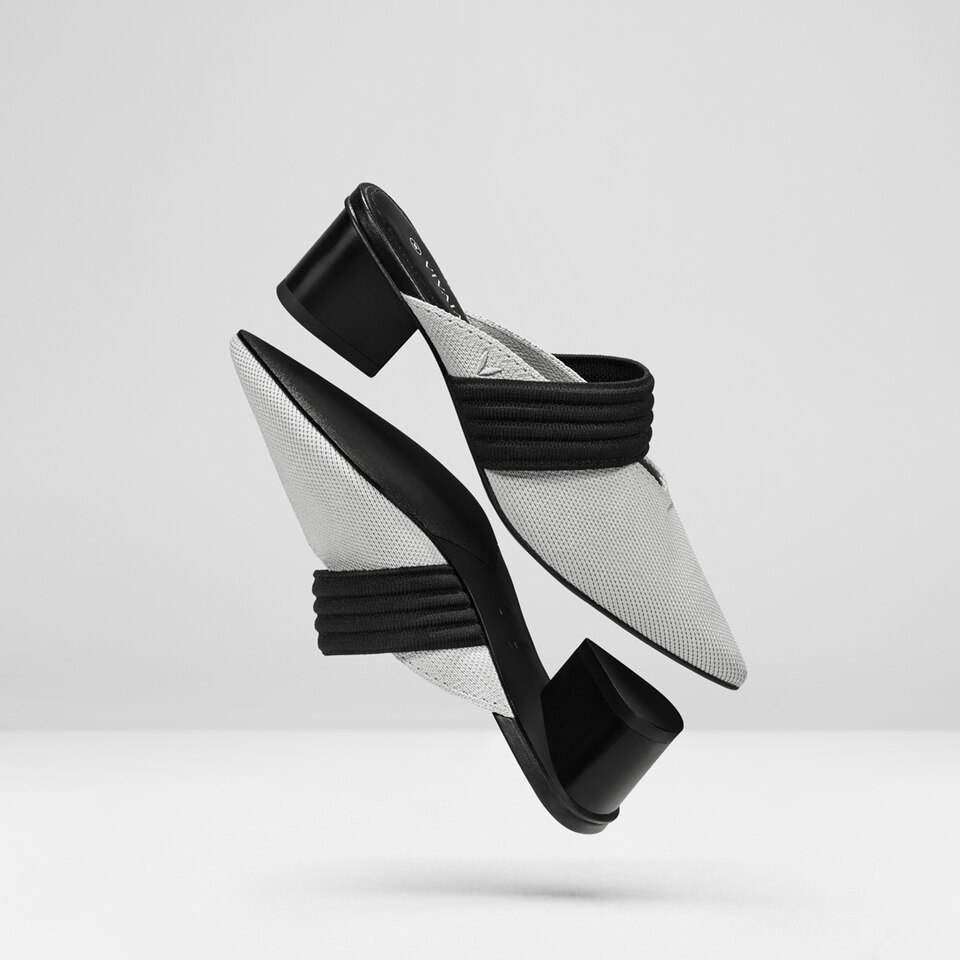 Jolie Pointed-toe Heels in Cloudy Gray | Women's Sustainable and Stylish Shoes | VIVAIA