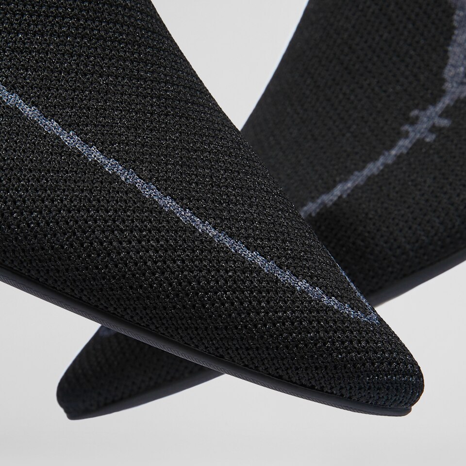 Doreen Pointy Loafers in Black | Women's Sustainable, Washable and Stylish Shoes | VIVAIA