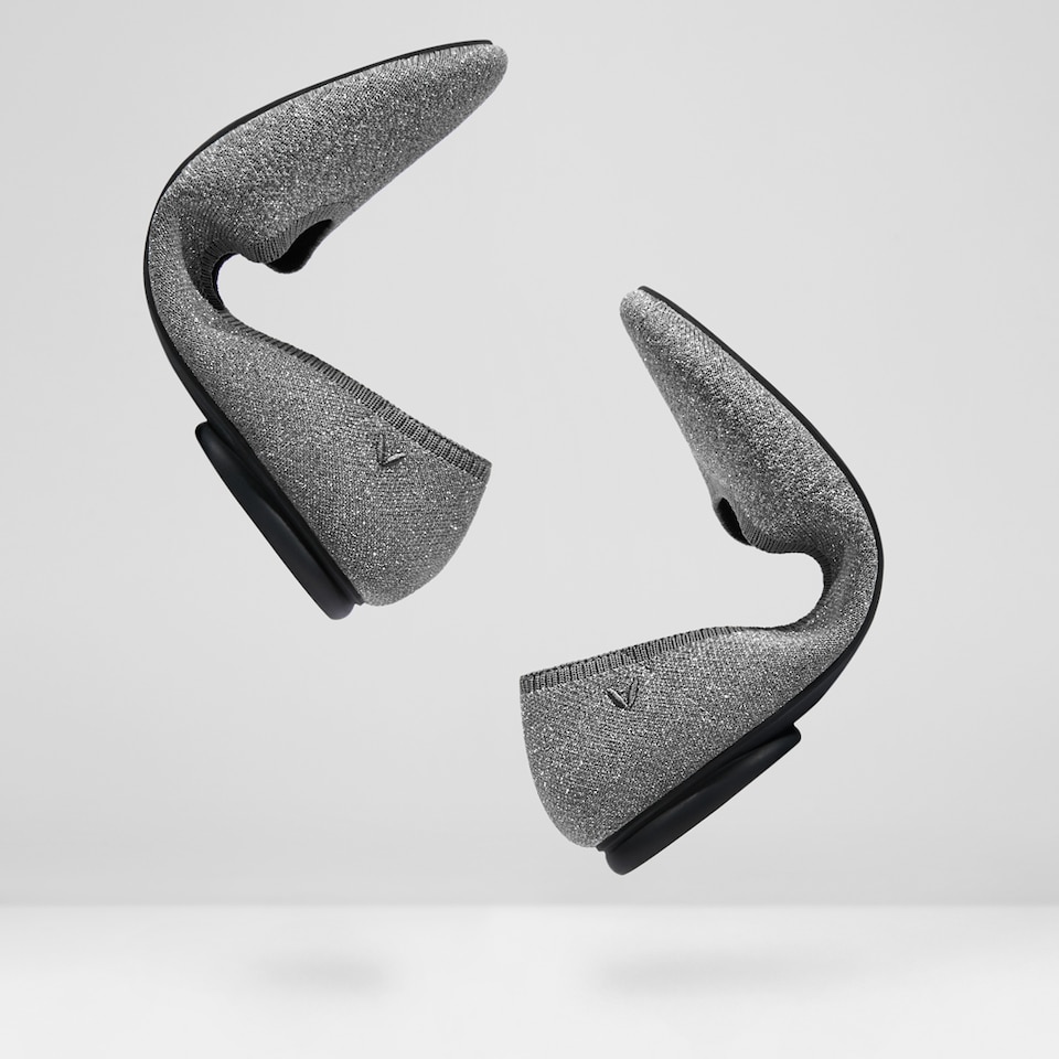 Tamia Bella Round-toe Flats in Smoke Gray | Women's Sustainable, Washable and Stylish Shoes | VIVAIA