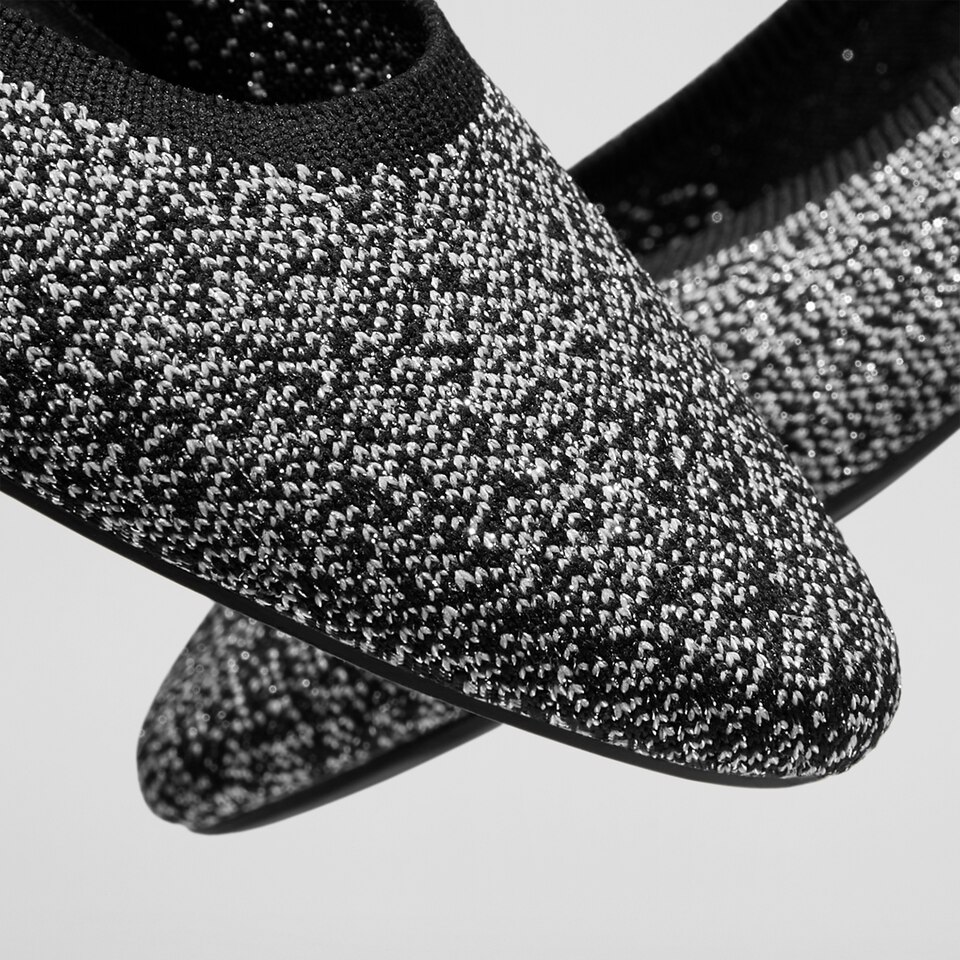 Tamia Bella Round-toe Flats in Rich Grey | Women's Sustainable, Washable and Stylish Shoes | VIVAIA