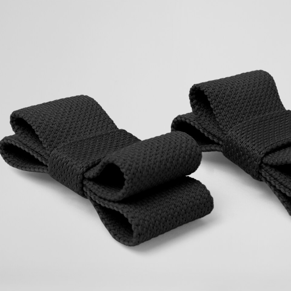 Adyna Removable Bows Deep Ebony - Adorn Your VIVAIA Shoes
