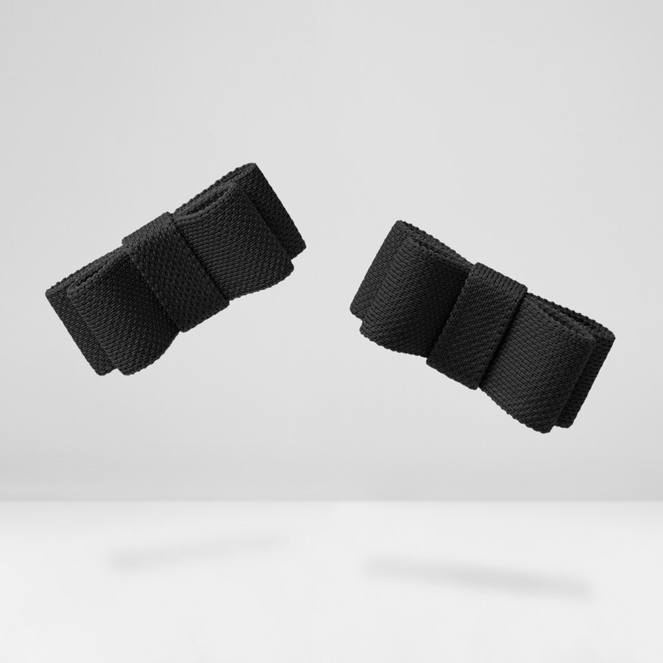 Adyna Removable Bows Deep Ebony - Adorn Your VIVAIA Shoes