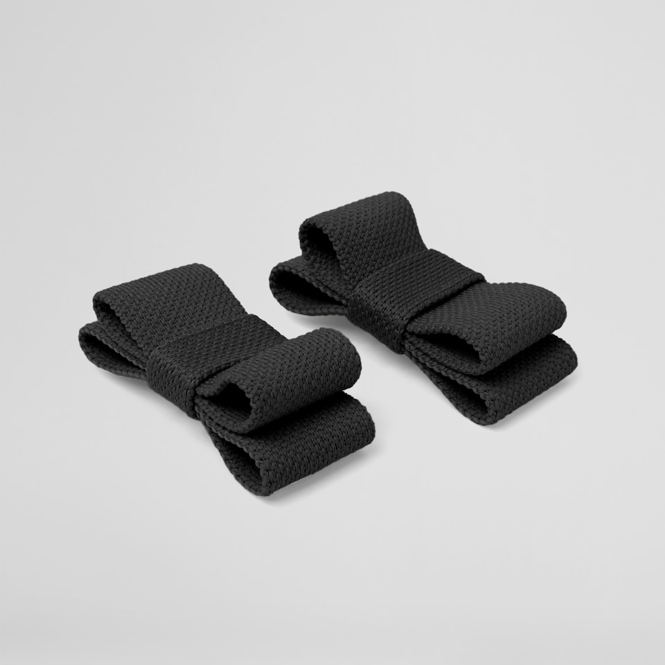Adyna Removable Bows Deep Ebony - Adorn Your VIVAIA Shoes