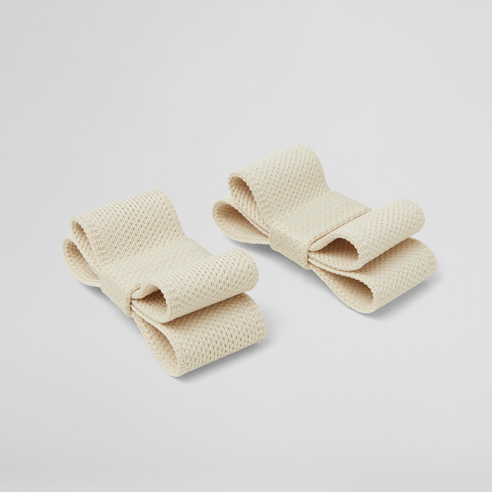 Adyna Removable Bows Cream Ivory - Adorn Your VIVAIA Shoes