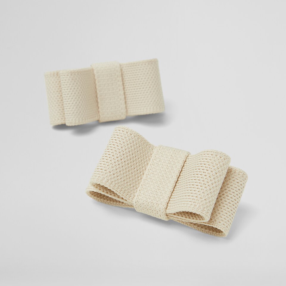 Adyna Removable Bows Cream Ivory - Adorn Your VIVAIA Shoes