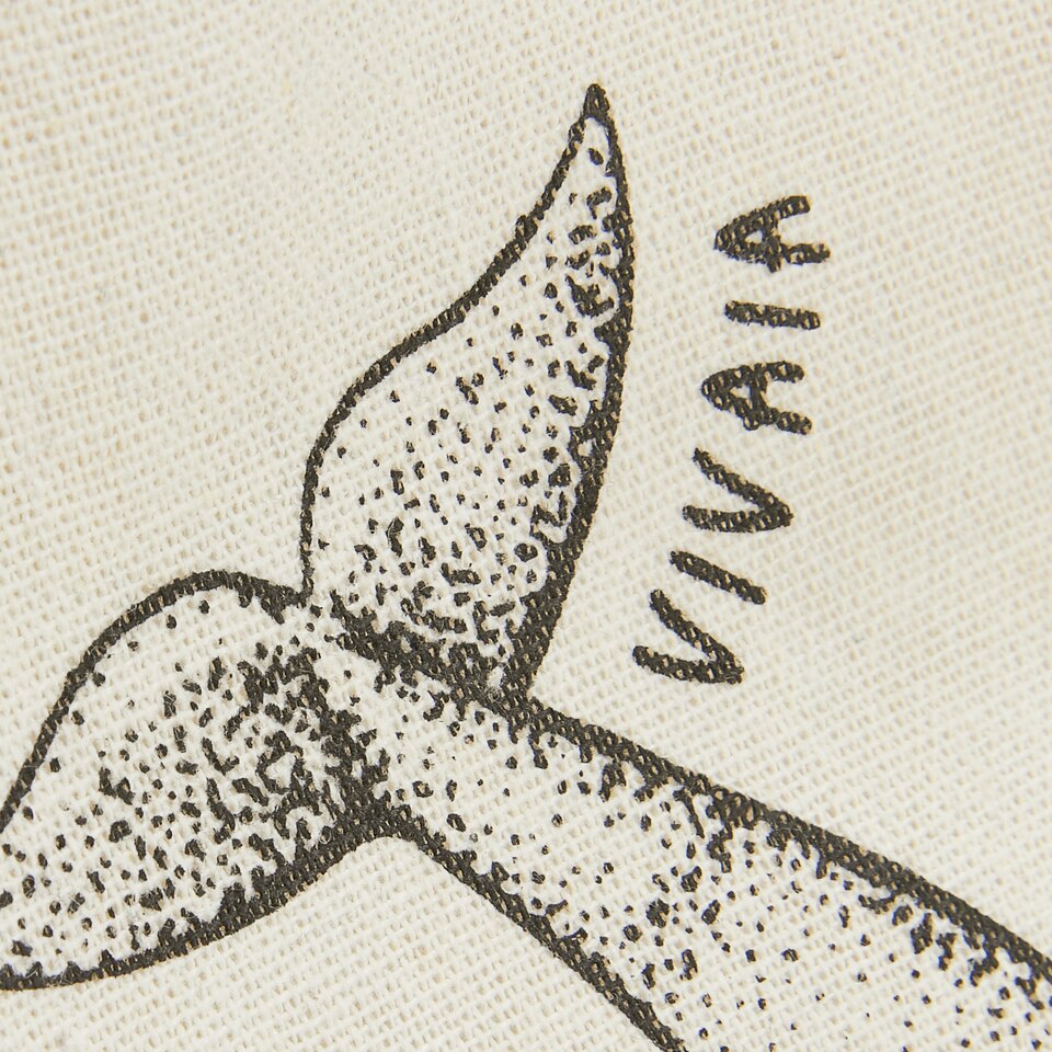 Canva Storage Bag in Marine Whale - Women's Sustainable, Washable and Stylish Knitbags | Vivaia
