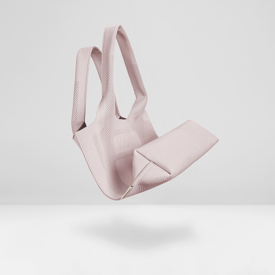 Zahara Sustainable Tote Bags in Pale Blush | VIVAIA