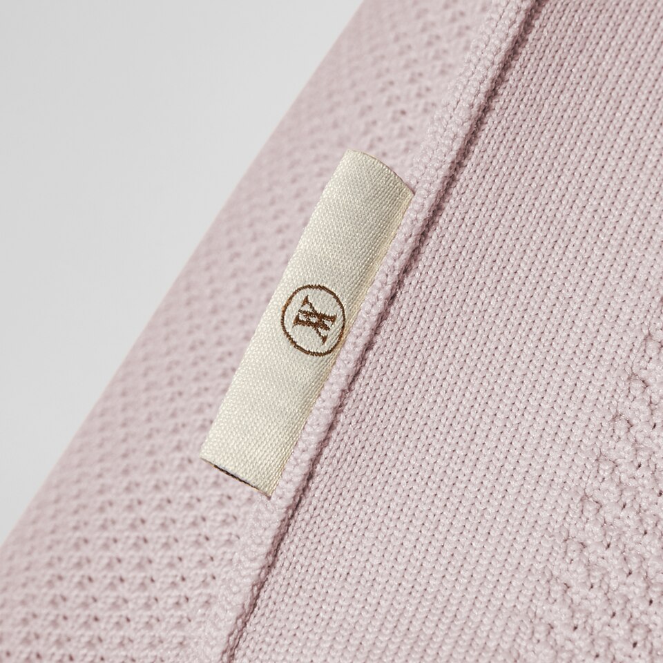 Zahara Sustainable Tote Bags in Pale Blush | VIVAIA