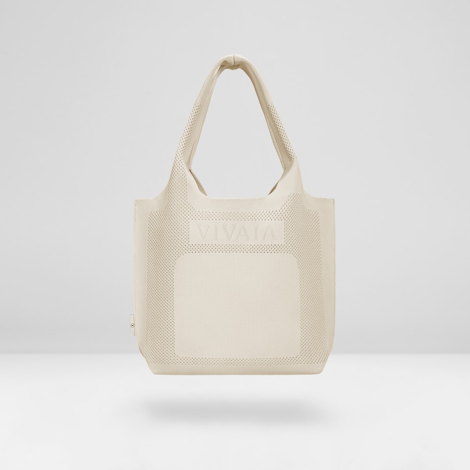 Zahara Sustainable Tote Bags With Inner bag-Pale Orange | VIVAIA