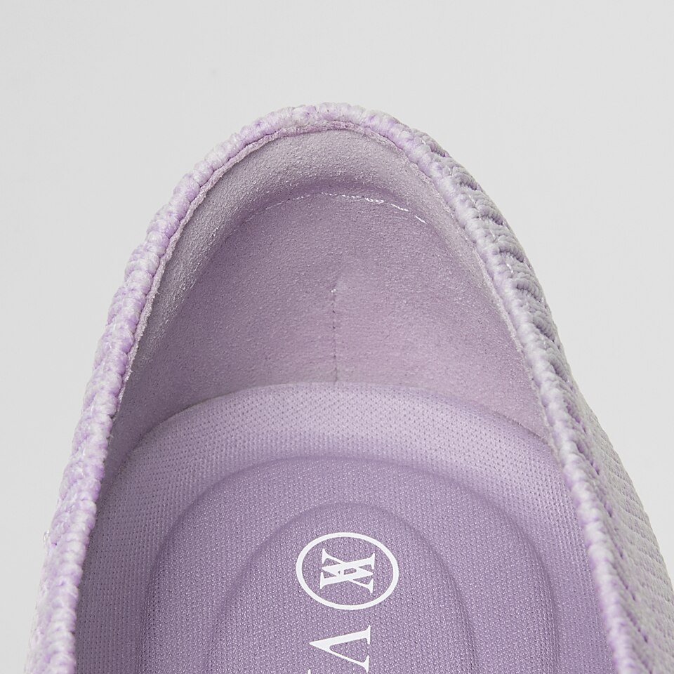 Aria5° Women Pointy Flats in (Lavender) - Sustainable & Washable Shoes | VIVAIA