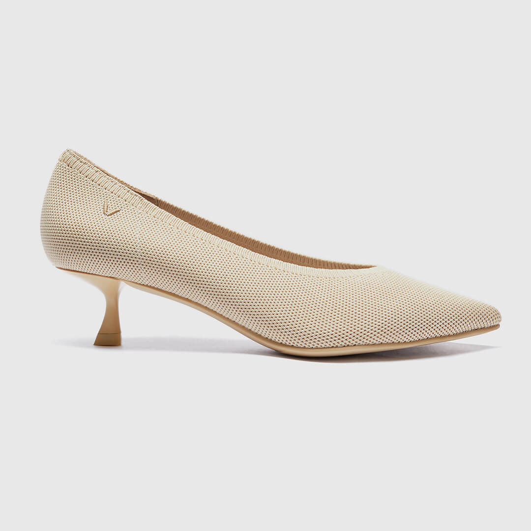 Cream kitten heels Clearance
