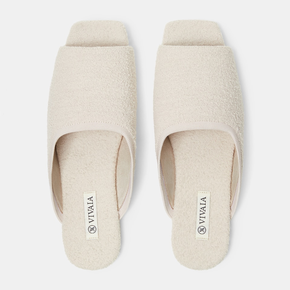 Helen Mules in Cream Ivory-Women's Sustainable & Stylish Shoes | VIVAIA
