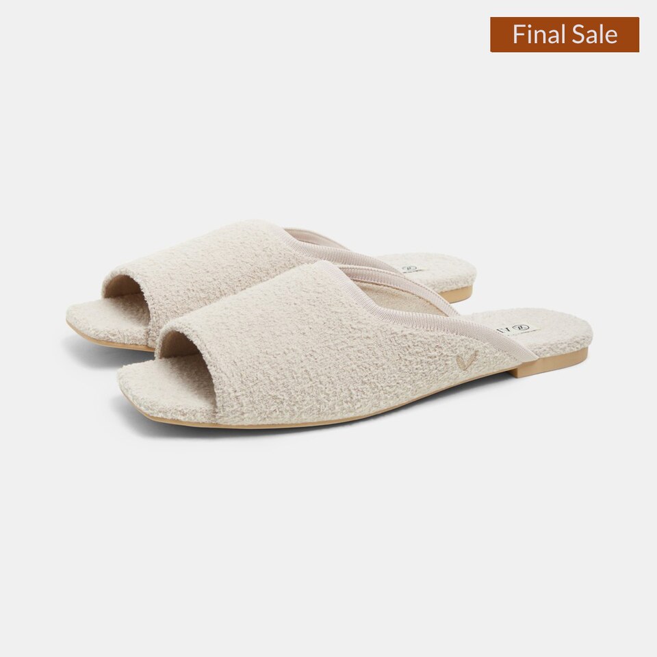 Helen Mules in Cream Ivory-Women's Sustainable & Stylish Shoes | VIVAIA